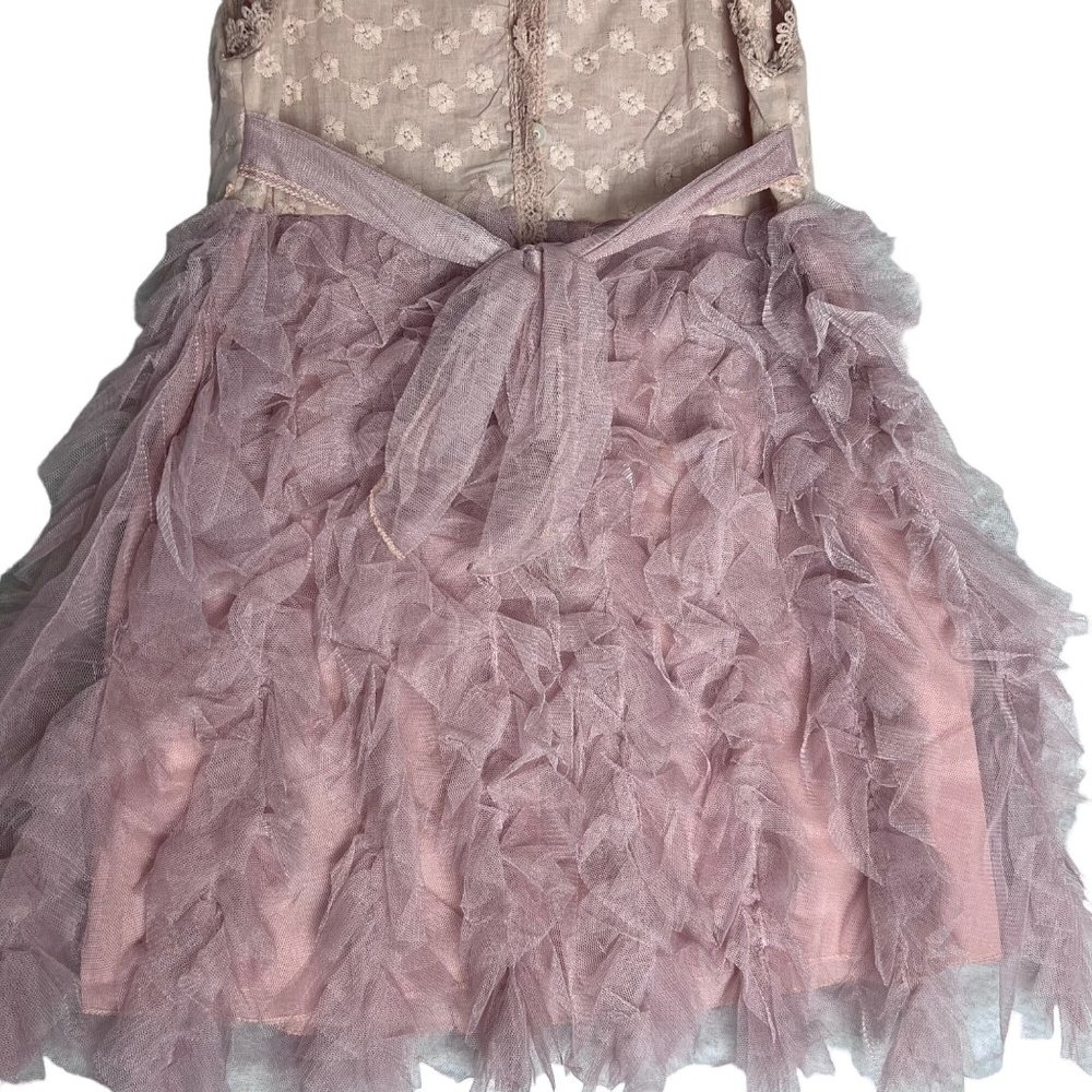 Girls rose pink tutu dress size 6/7 - Picture 5 of 13